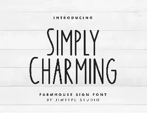 Simply Charming DEMO font