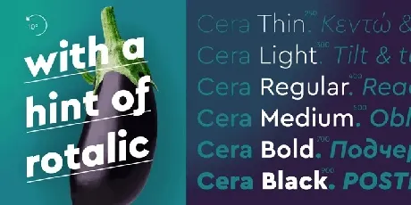 Cera Pro font