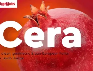 Cera Pro font