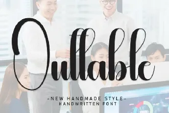 Outtable Script font