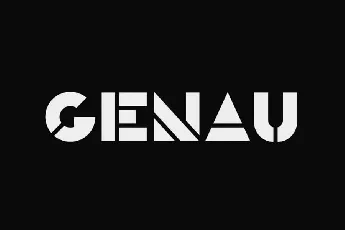 Genau font