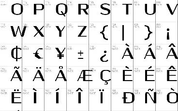 Nomdale font