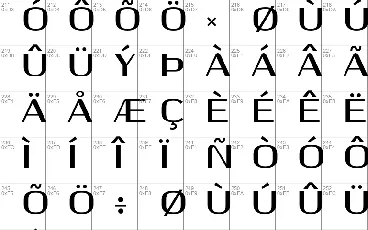 Nomdale font