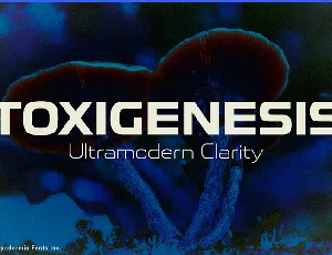 Toxigenesis font