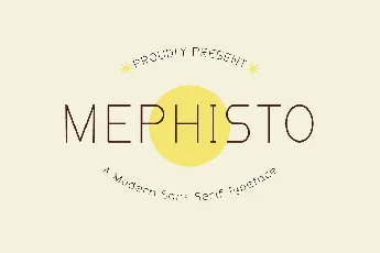 Mephisto font