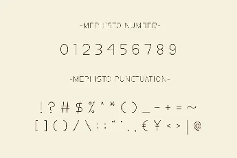 Mephisto font