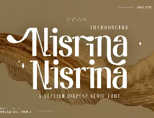Nisrina Personal Use font