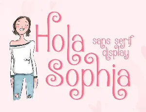 Hola Sophia font