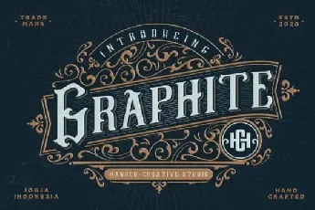 Graphite Blackletter font