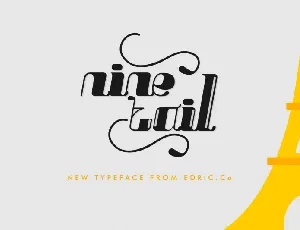 NineTails Typeface font