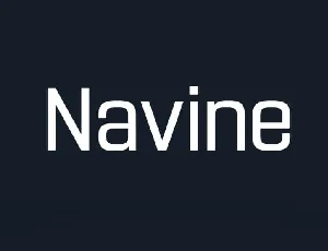 Navine font