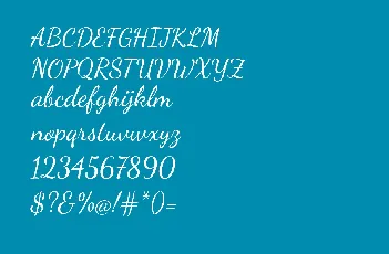 Dancing Script Family font