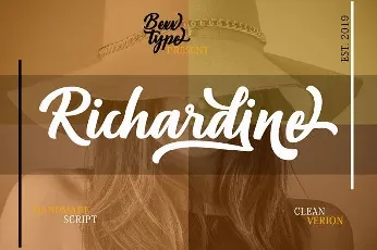 Richardine font