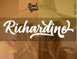 Richardine font