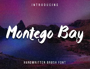 Montego Bay font