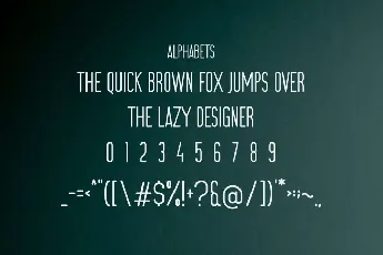 Jacobline font