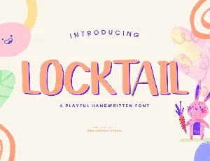 Locktail font