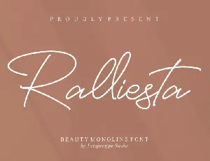 Ralliesta font