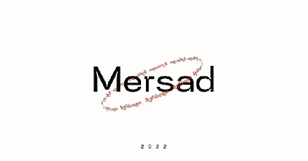 Mersad font