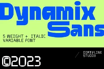 Dx Dynamix font