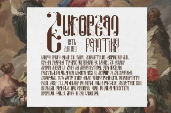 Paintings Condensed font