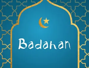 Badahan font