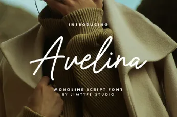 Avelina font