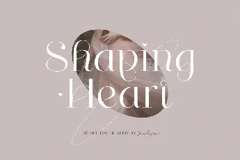 Shaping Heart font