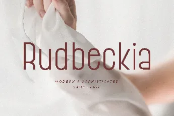 Rudbeckia font