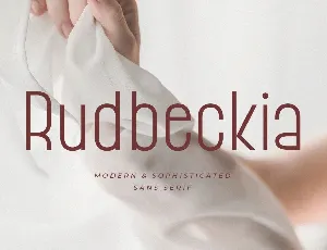 Rudbeckia font