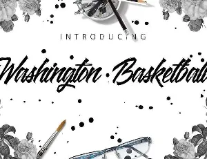 Washington Basketball font