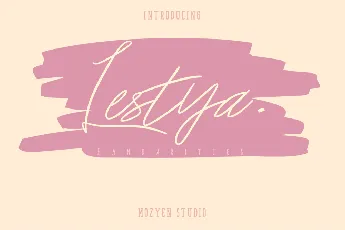 Lestya font