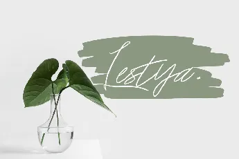 Lestya font