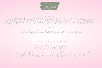 Lestya font