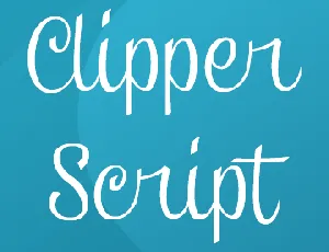 Clipper Script (Personal Use) font