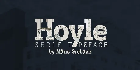 Hoyle Variable PERSONAL USE font