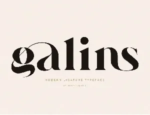 Galins font