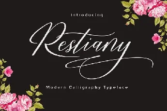 Restiany Script font