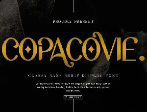 Copacovie font