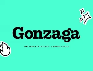 Gonzaga Family font