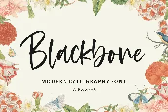 Blackbone font