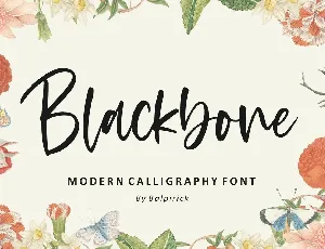 Blackbone font