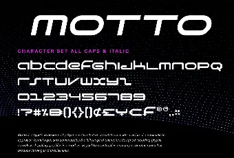 Motto font