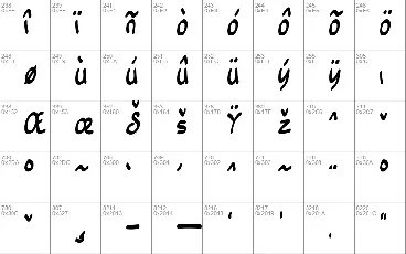 Dinglebay font