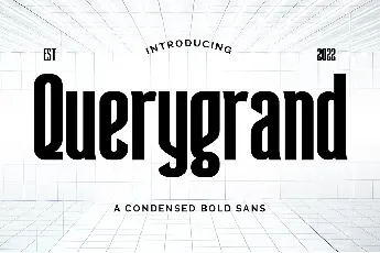 Querygrand font