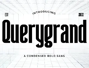 Querygrand font