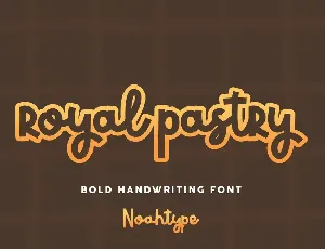 Royal Pastry font