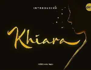 Khiara Script font