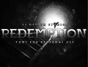 Redemption font