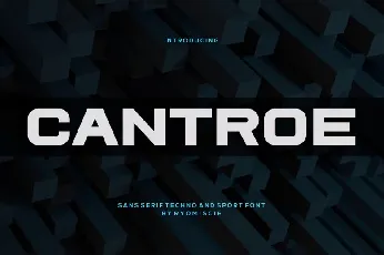 Cantroe font